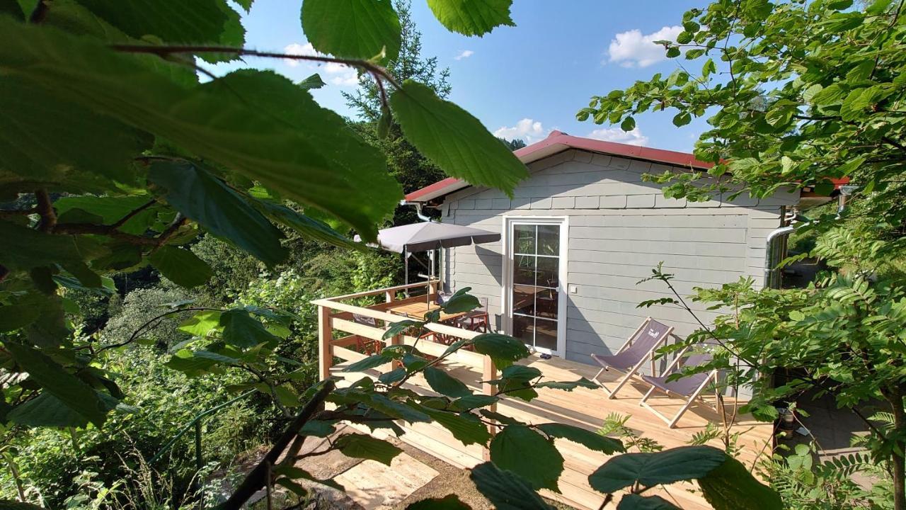 Ruhiges Ferienhaus Mit Sauna: Hellaberg III Langenbach  Exterior photo